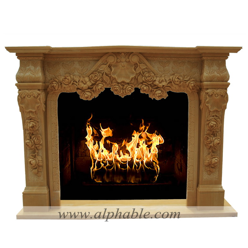 Marble mantle without fireplace SF-208