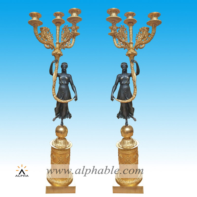 Brass candle holder CCD-001