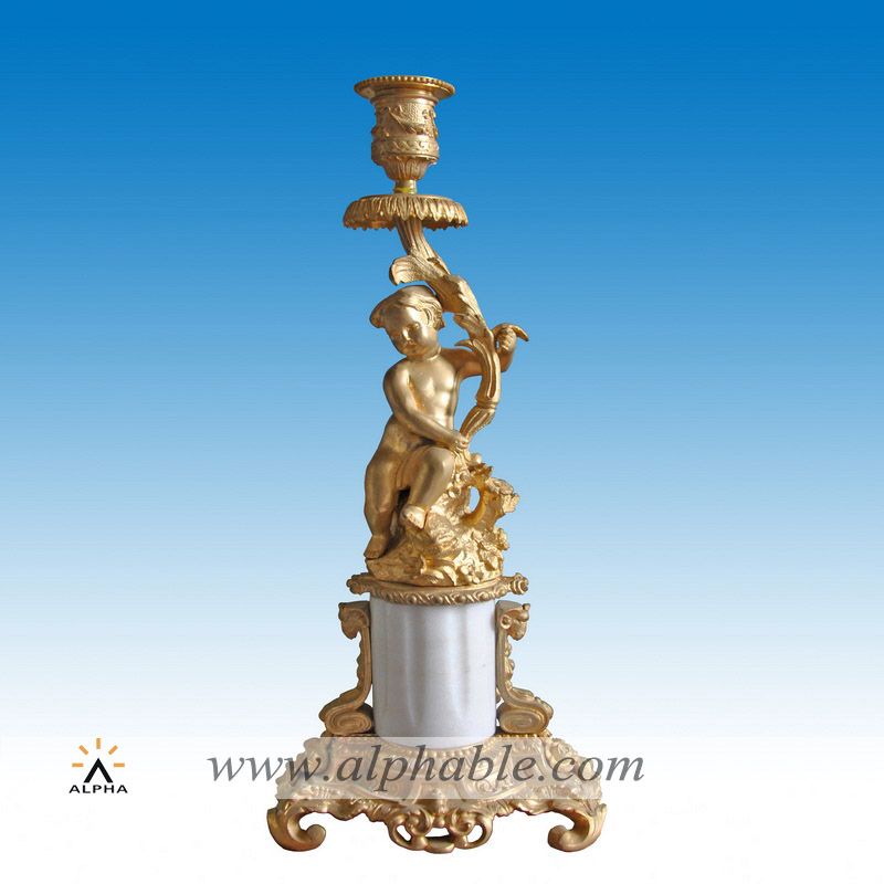Brass antique candle holders CCD-008, Brass antique candle holders CCD-008