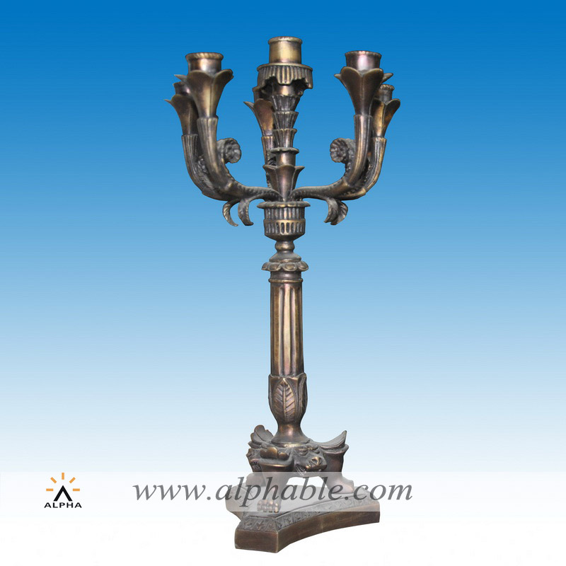 Antique brass candle holders CCD-010, Antique brass candle holders CCD-010