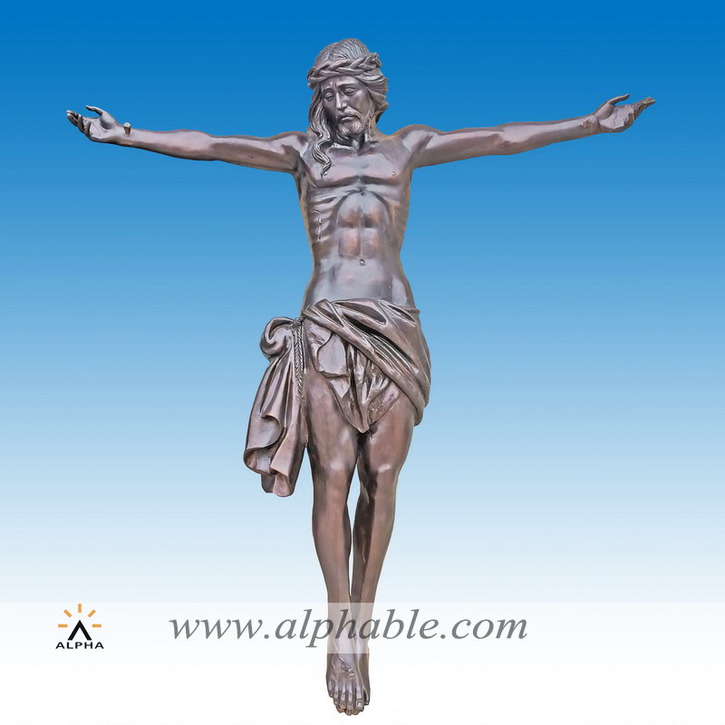 Bronze Jesus corpus for crucifix