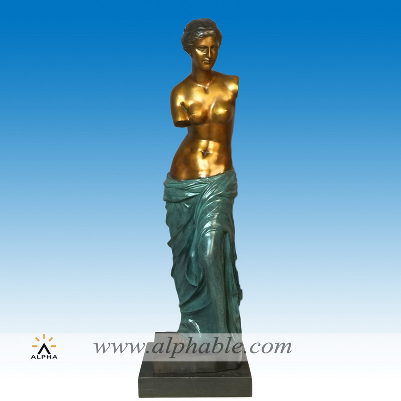 Venus de Milo bronze sculpture