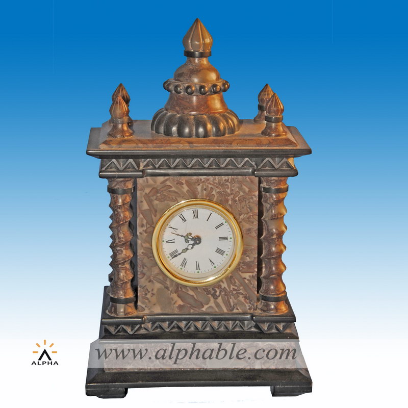 French marble clock