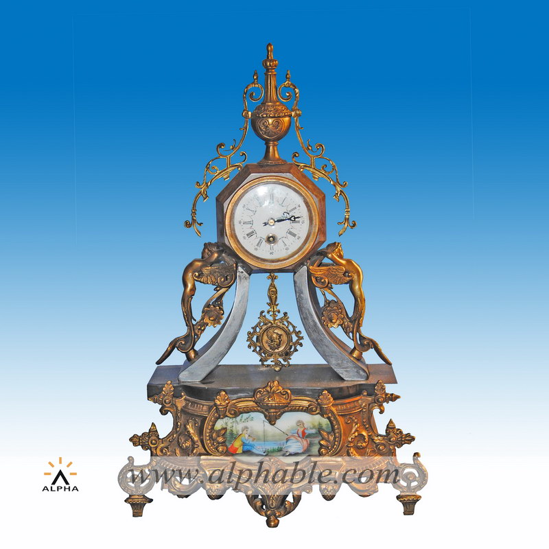 Mechanical metal clock, CC-010