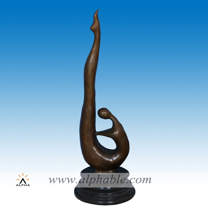 Modern bronze sculpture