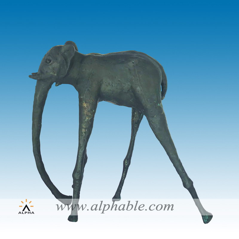 Modern bronze small sculpture