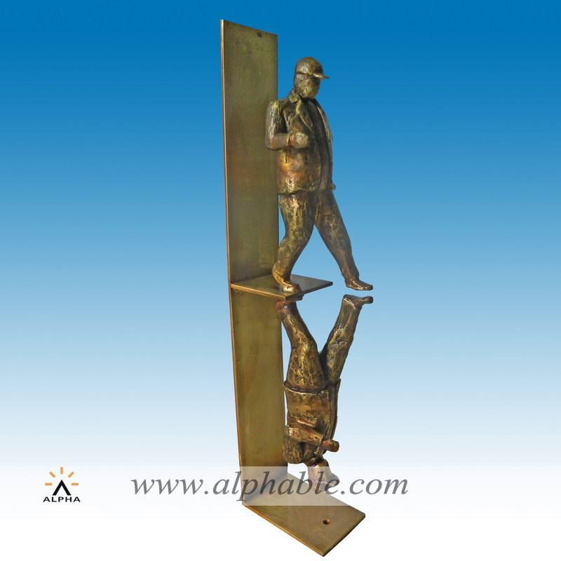 Bronze contemporary art sculpture