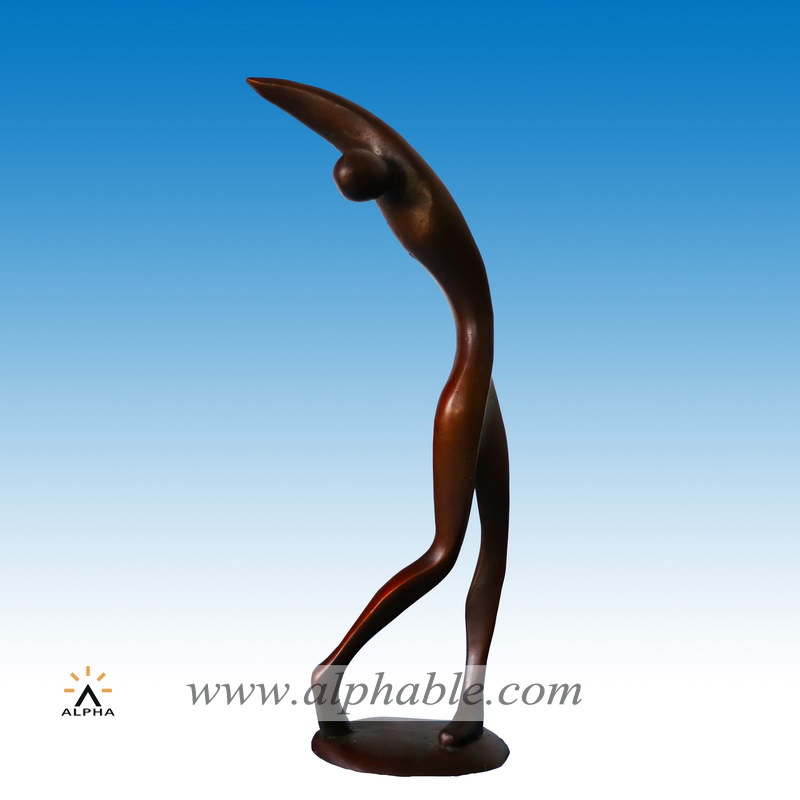 Modern bronze metal artwork, CMS-001