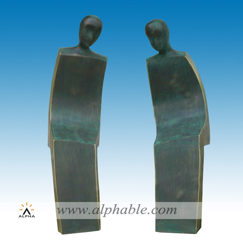 Modern bronze living room sculpture, CMS-015