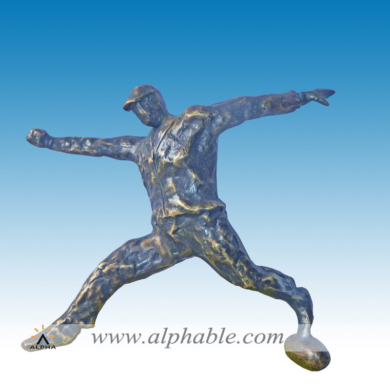 Cast bronze modern art sculptures, Cast bronze modern art sculptures