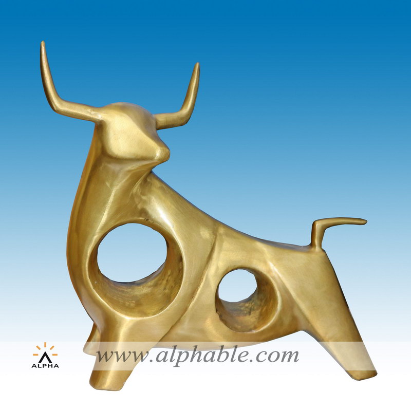 Bronze modern abstract sculpture, CMS-027