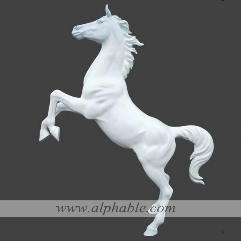 Life size resin horse statue