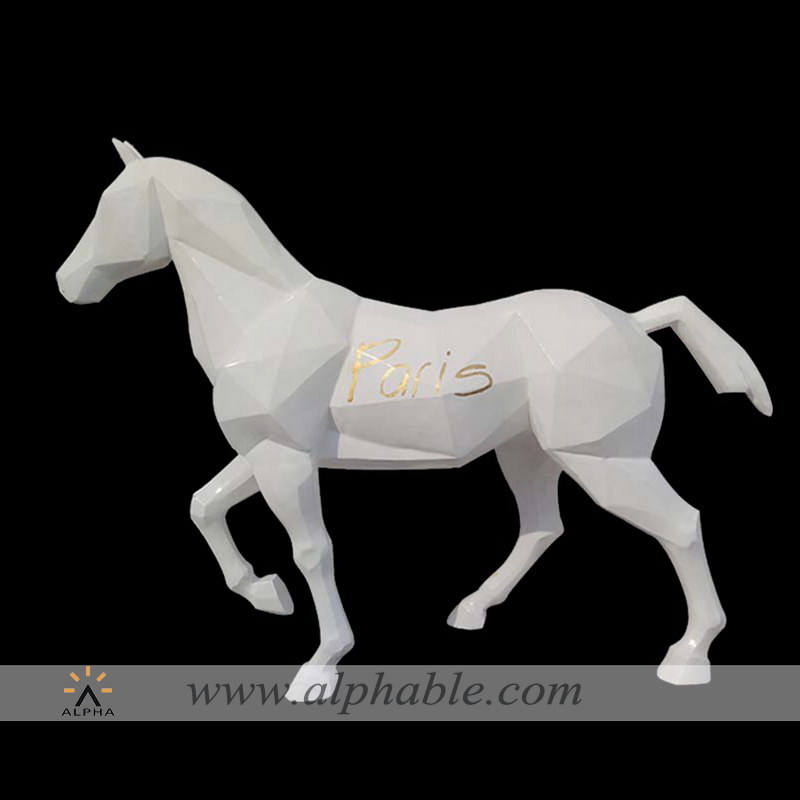 Abstract horse sculpture, FBM-001