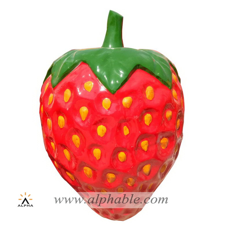 Giant outdoor strawberry sculpture, FFV-007