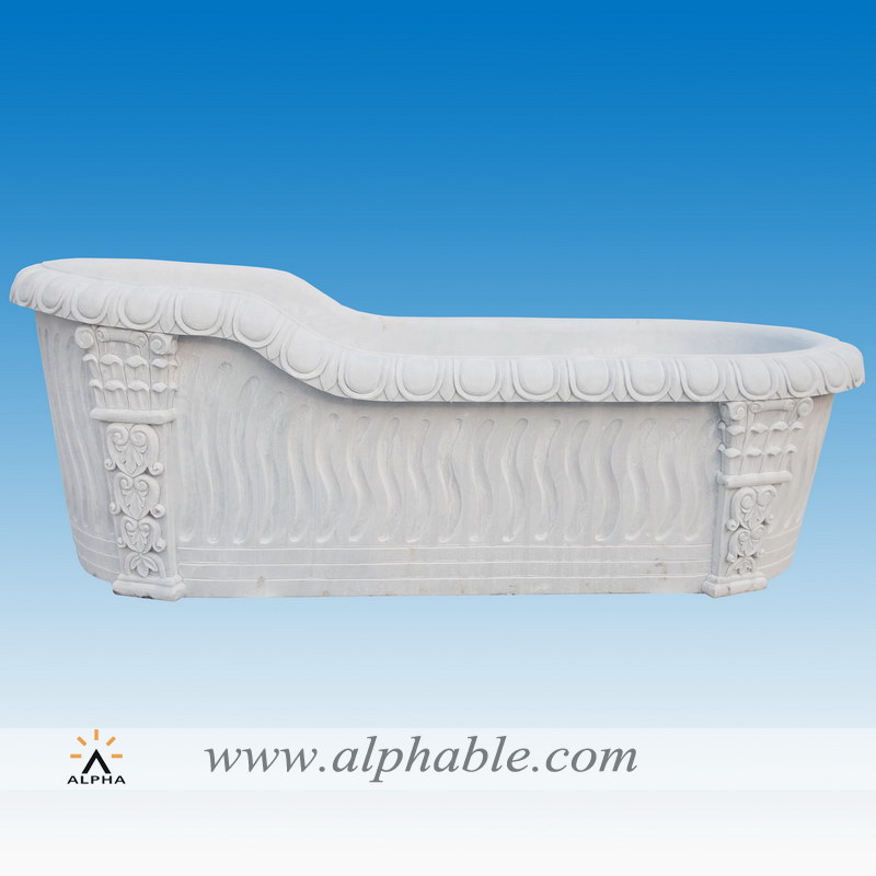 Carved Marble bathtub, ST-023