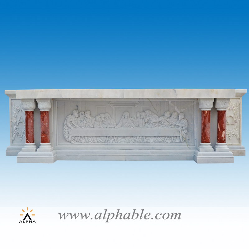 Marble altar table