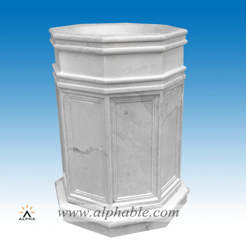 Church marble font