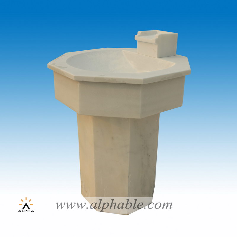 Marble church font