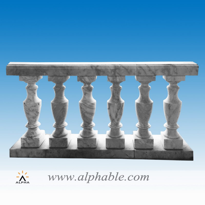 Classic Polished Marble Balustrades