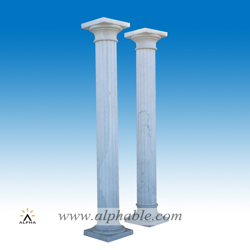 White Marble Architectural Columns