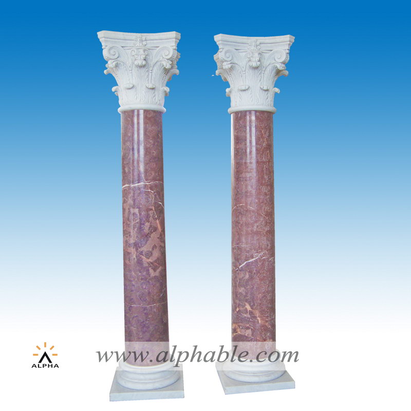 Roman Style Marble Round Column