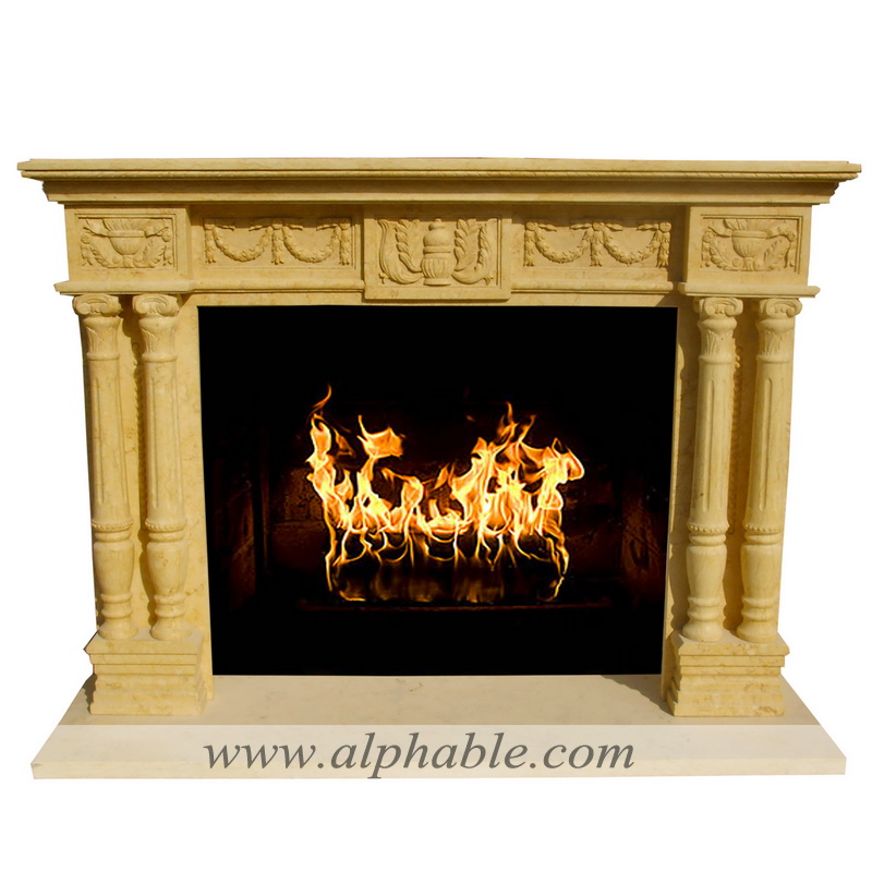 Stone Fireplace, SF-066