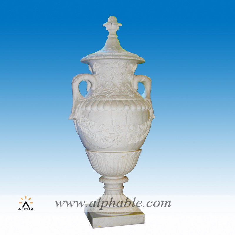 Decorative Marble Flowerpot