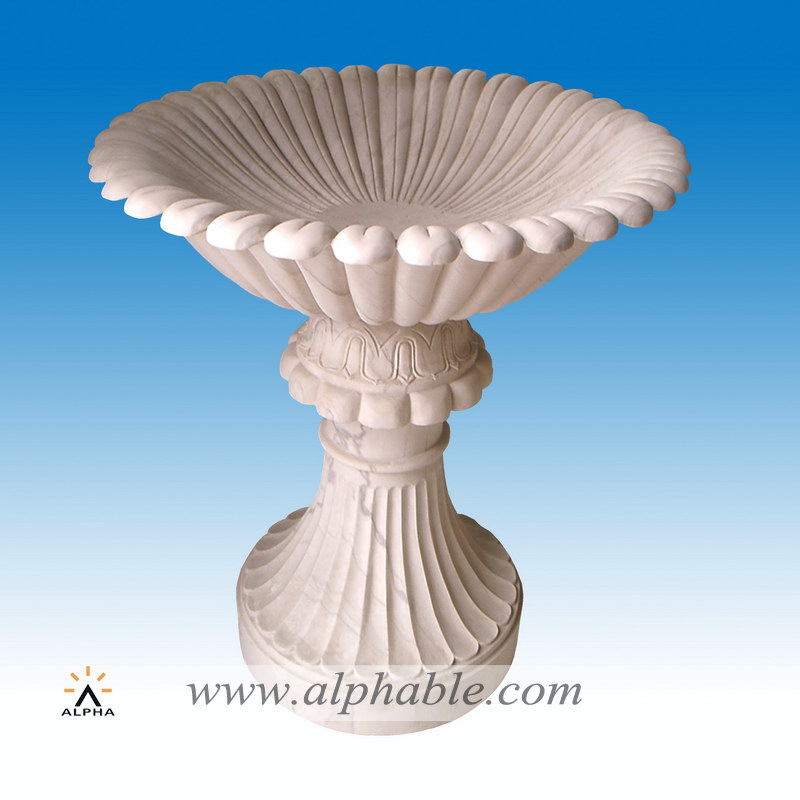 Carved Marble Flowerpot, SFP-002