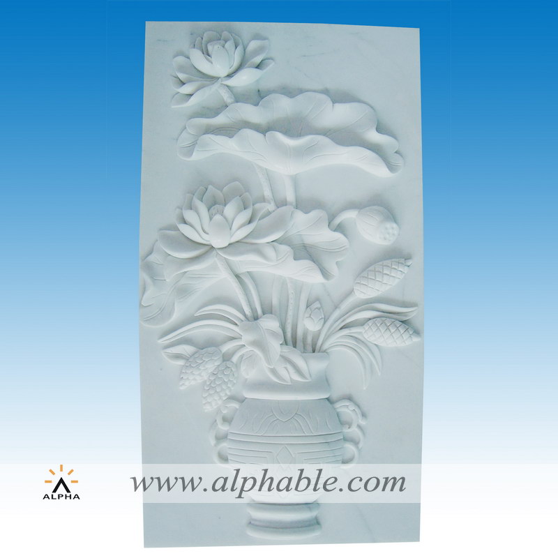 Marble relief work art