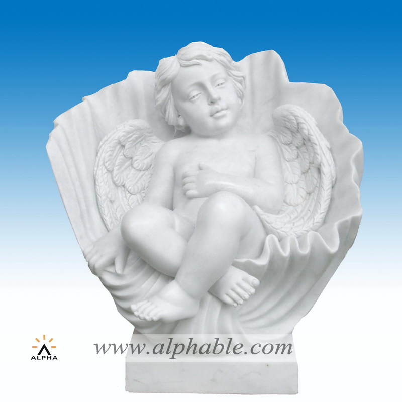 Marble cherub statue, Marble cherub statue SS-227