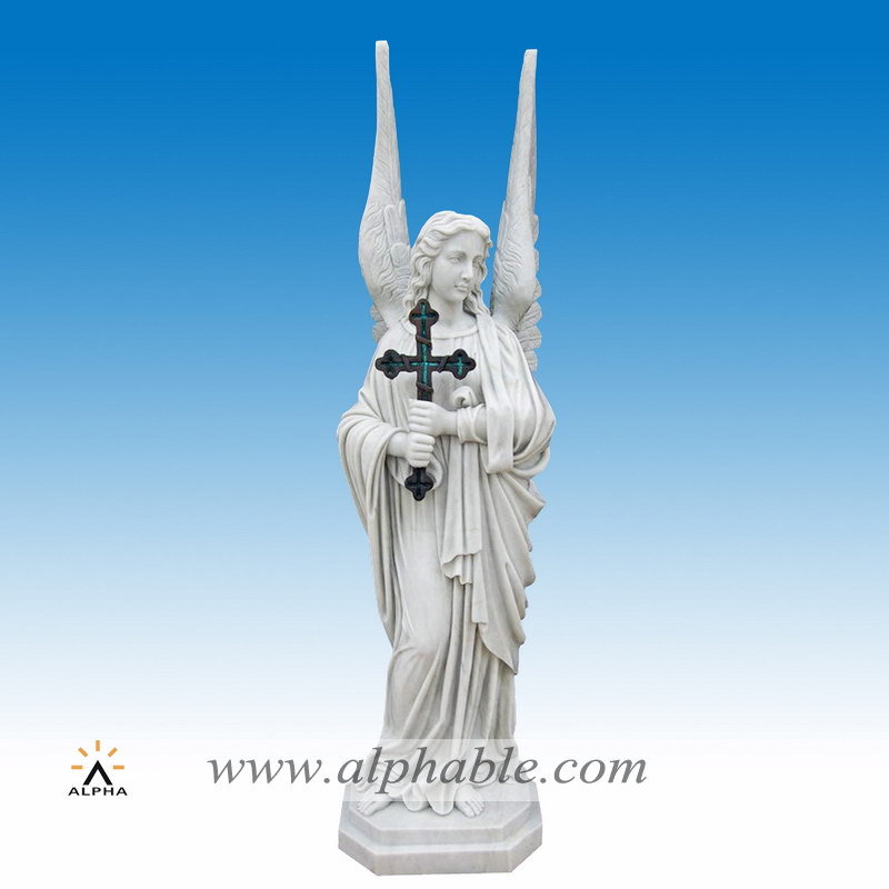 Marble memorial angel statues, Marble memorial angel statues SS-235