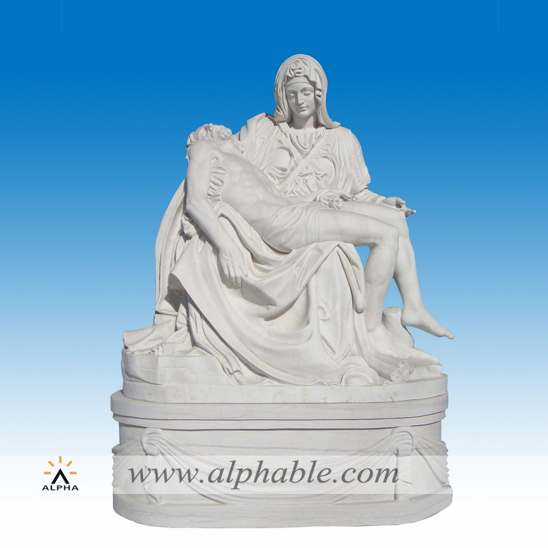 Marble statue of Pieta