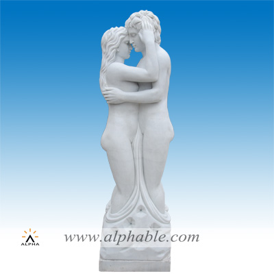 Marble love sculpture