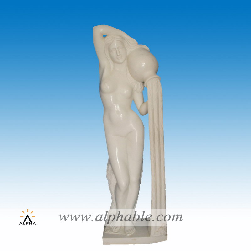 Marble spring sculpture