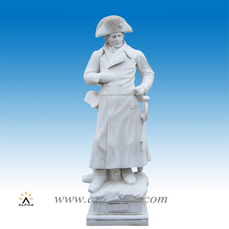 Marble Napoleon statue