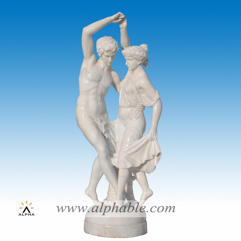 Marble dancer sculpture, Marble dancer sculpture SS-022