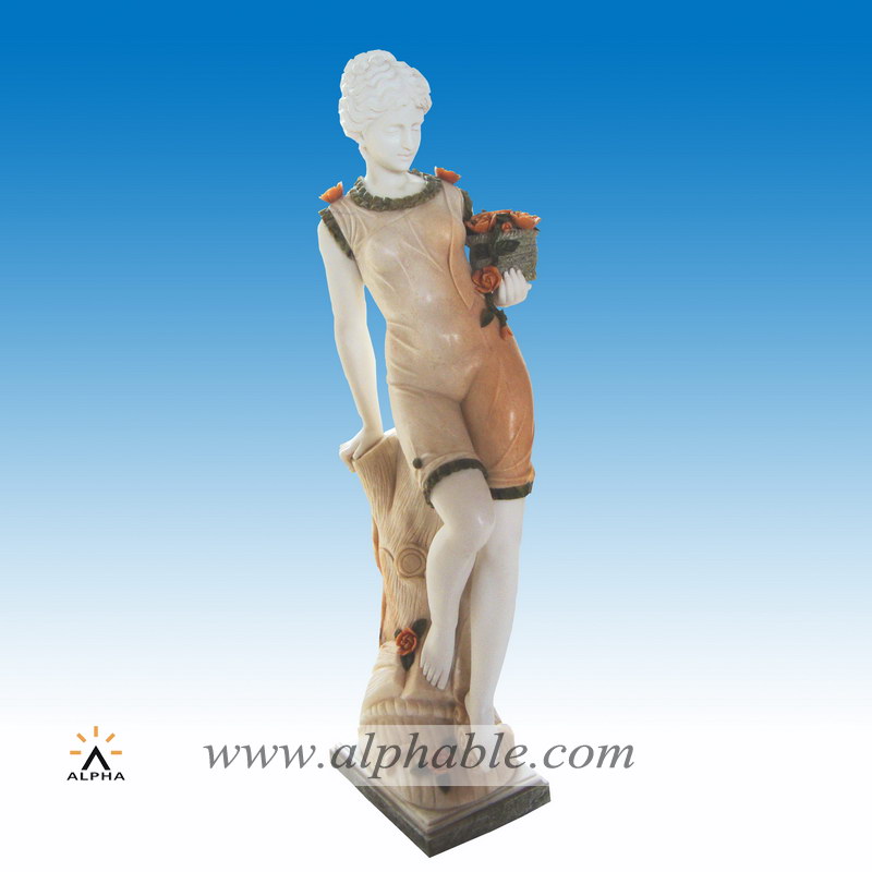 Marble modern female sculpture, Marble modern female sculpture SS-148