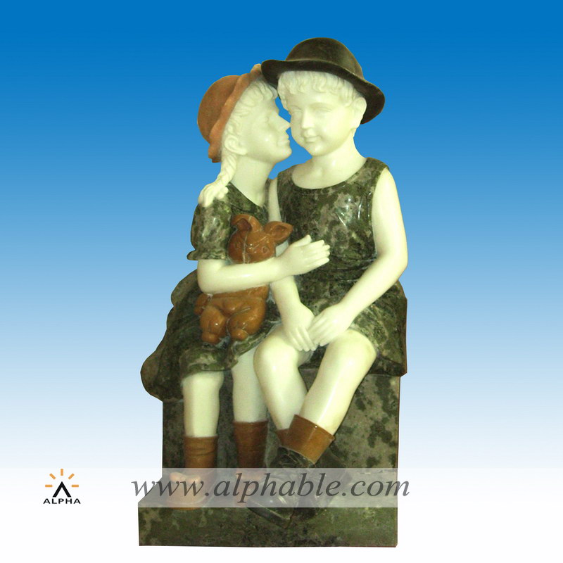 Marble indoor sculpture, Marble indoor sculpture SS-048