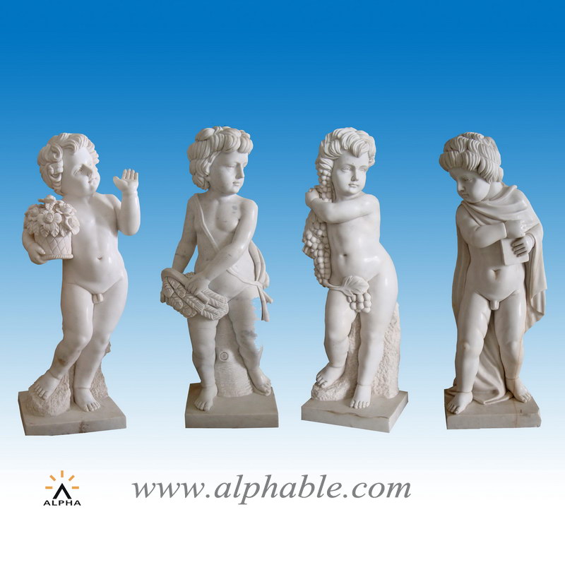 Four seasons cherub statues, Four seasons cherub statues SS-188