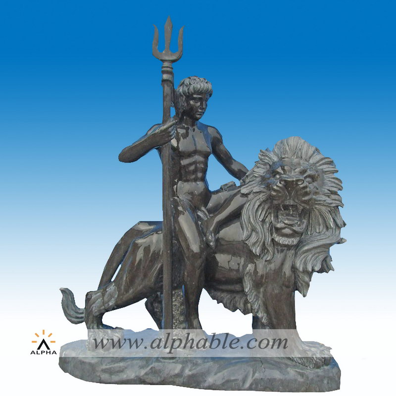 Nude Greek men statue