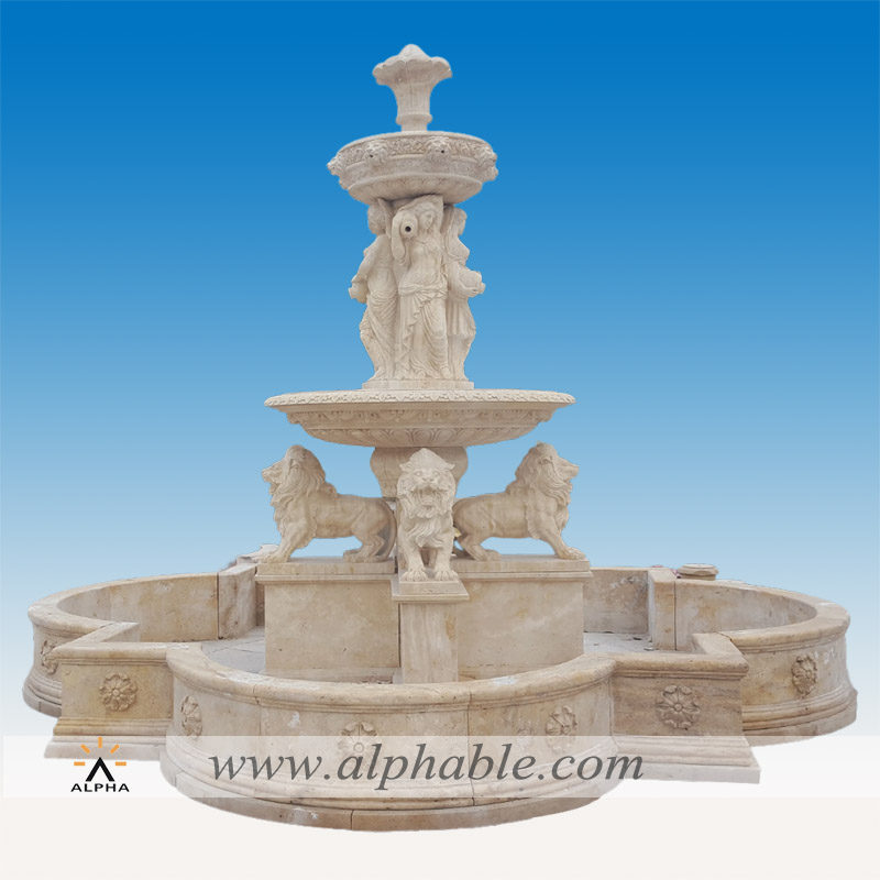 Antique garden water fountain SZF-048