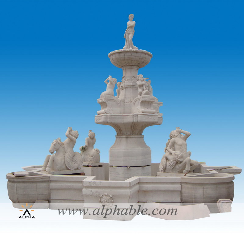 Large Outdoor Marble Fountains SZF-016, SZF-016