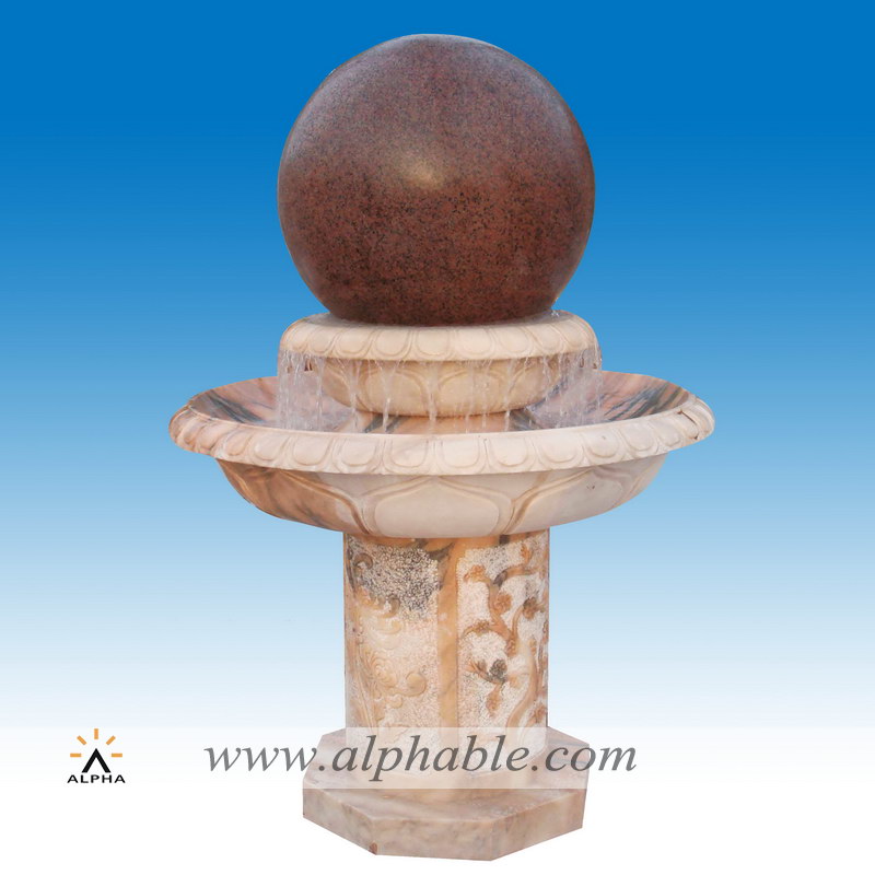 Stone rolling ball water fountain SZF-001