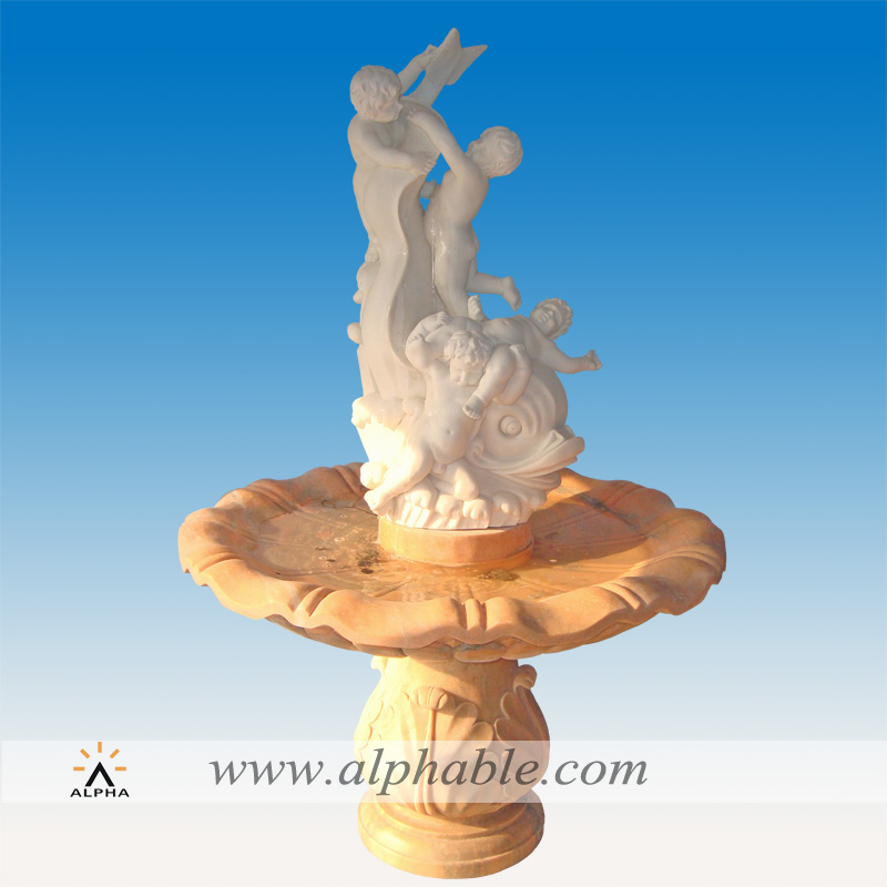 Water fountain marble statues SZF-104