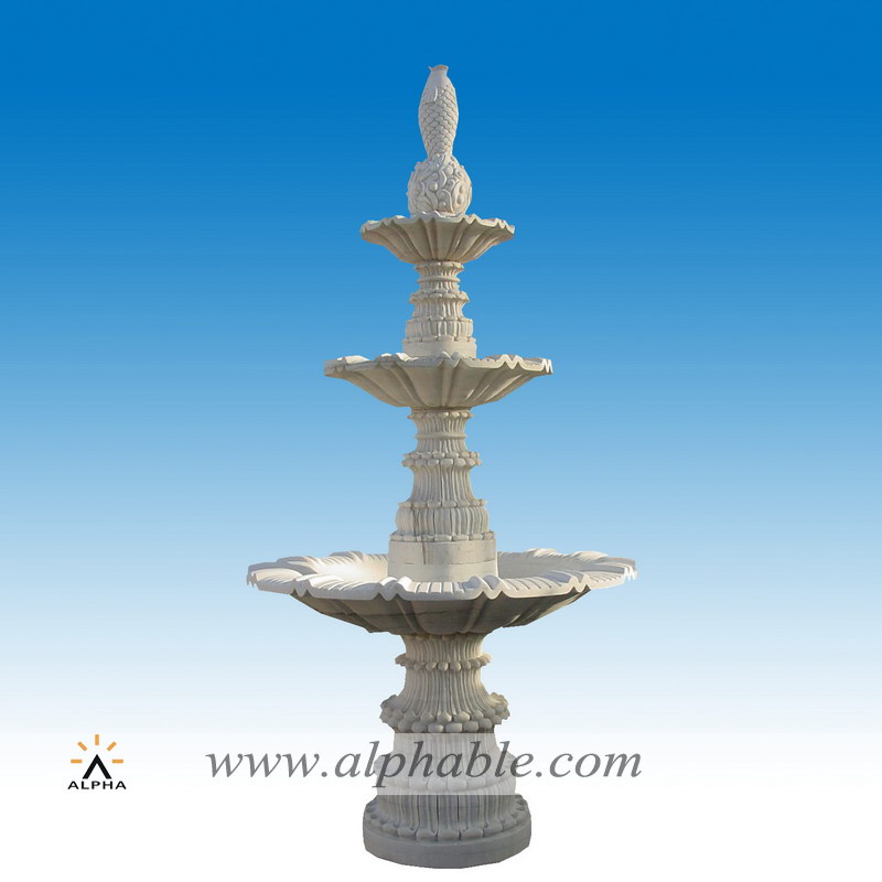 White Marble Water fountain, SZF-037